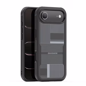 Dėklas Dux Ducis Shld Apple iPhone Air juodas (Umbra Pattern)