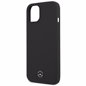 Mercedes Silikoninė Linija Dėklas iPhone 13 mini - Juodas