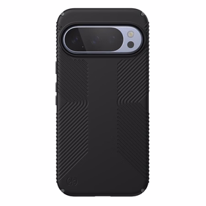 Speck Presidio2 Grip Magnet dėklas, skirtas Google Pixel 10 Pro XL, „Black / Slate Grey“ spalvos