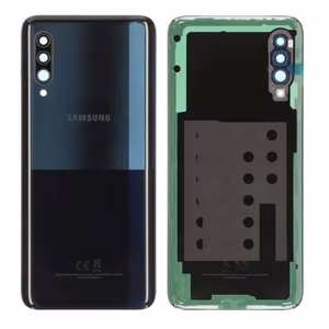 Задняя крышка для Samsung A908 A90 5G 2019 чёрный оригинал (б/у Grade B)