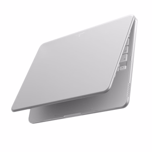 AmazingThing Titan kietas dėklas, skirtas MacBook Neo 13" - skaidrus