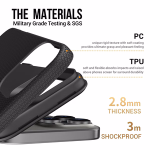 Dėklas Perfectionists Triangle Mag Case Apple iPhone 12/12 Pro juodas