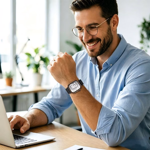 Нейлоновый ремешок Tech-Protect для Huawei Watch Fit 3 / 4 / 4 Pro / 5 / 5 Pro - черный