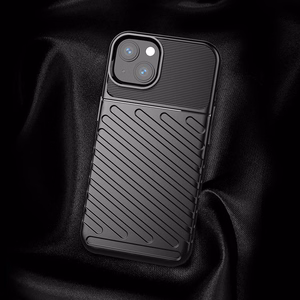 Thunder Case гибкий прочный защищённый TPU чехол для iPhone 13 mini синий