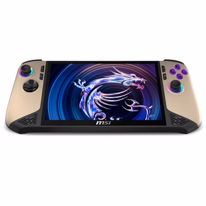 MSI Claw 8 AI+ A2VM-037PL nešiojamoji žaidimų konsolė 20,3 cm (8") 1 TB Lietimui jautrus ekranas „Wi-Fi“ Rusvai gelsvas