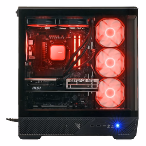 Actina 5901443440307 PC AMD Ryzen™ 7 7800X3D 32 GB DDR5-SDRAM 1 TB SSD NVIDIA GeForce RTX 5070 „Midi Tower“ Juoda
