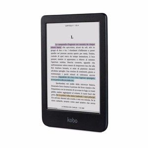 Rakuten Kobo Clara Colour elektroninių knygų skaityklė Lietimui jautrus ekranas 16 GB „Wi-Fi“ Juoda