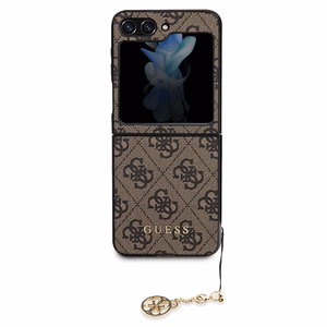 Dėklas telefonui Samsung Galaxy Z Flip 5 (4G Charms Collection) – rudas