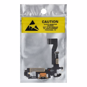 Шлейф зарядки USB для IPHONE 12 Pro чёрный (pulled)