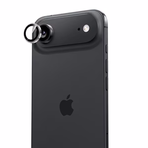 Benks Grūdintas stiklas Glass Warrior metalinis objektyvo apsauginis stiklas kamerai Iphone 17 Air (lęšio 1 vnt.) juodas