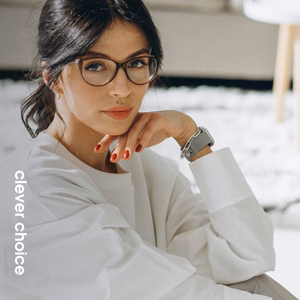 Ремешок Crong Milano Steel из нержавеющей стали для Apple Watch 44 / 45 / 46 / 49 mm, серебристый