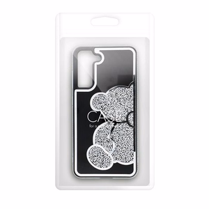 Case for Samsung A55 5G Teddy Bear silver