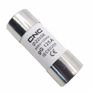 Предохранитель, 500V, gG 125A, 22x58 мм
