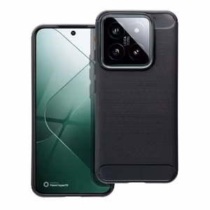 Karbono dėklas telefonui (m) XIAOMI 14 - juodas