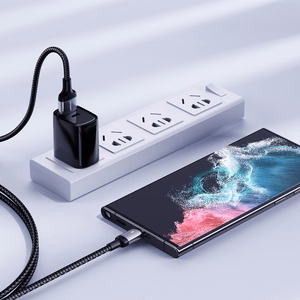 Joyroom Extraordinary Series A10 USB-A / USB-C 3A кабель 1.2 m - чёрный