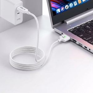 Tech-Protect MMC01 Ultraboost USB-C / USB-C MagSafe 3 140W 200cm Cable for MacBook - White