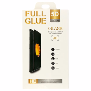 Apsauginis stiklas pilno klijavimo 5D ONEPLUS 9 juodas