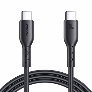Кабель Joyroom SA26-CC3 USB-C на USB-C 60W 1.0m чёрный