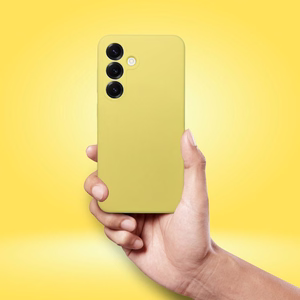 Dėklas SILICONE 2mm for SAMSUNG A57 5G citrininė