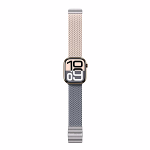 AmazingThing Blend dirželis Apple Watch 42mm 2-rinkinys - Rožinė-Pilka/Rožinė