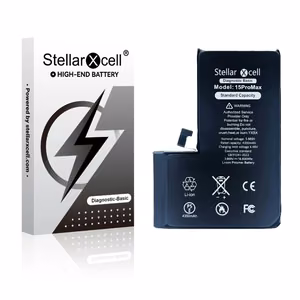 Battery StellarXcell Diagnostic Apple iPhone 15 Pro Max 4422mAh (Standard Capacity + HQ Copy BMS)