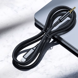Audio kabelis Choetech AUX009 Lightning to 3,5mm juodas