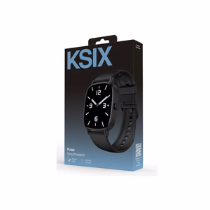 Ksix Smartwatch PULSE išmanusis laikrodis, juodas, 1.83" TFT, IP68