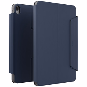 Uniq Rovus Snapmount Magnetinis 360 Sukamas Nuimamas dėklas iPad Air 11" 2024 / 2025 / iPad Air 10.9" 2020 / 2022 - tamsiai mėlynas