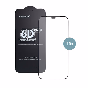 6D Pro Veason apsauginis stiklas (rinkinys 10in1) - Xiaomi Redmi 14C juodas