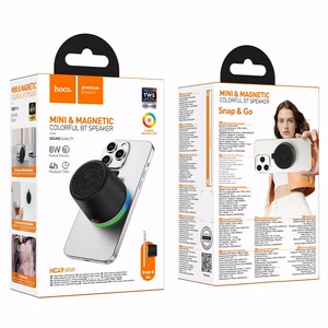 Hoco HC49 Bluetooth портативная колонка (8W 4h магнитный) черный