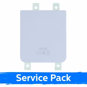 Back Cover Compatible With Samsung F721 Z Flip4 / White / (Service Pack)