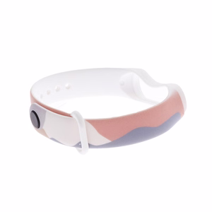 Ремешок Moro для Xiaomi Mi Band 3 / 4 силиконовый браслет узор 12