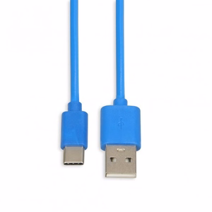 iBox IKUMTCB Кабель USB 2.0 A — USB-C 1 м синий