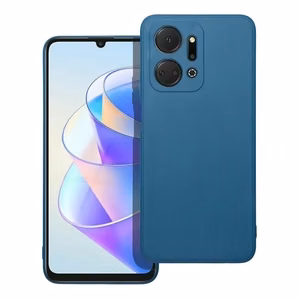 Чехол для Honor X7a, матовый синий