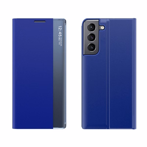 New Sleep Case чехол для Samsung Galaxy S23 с флип-подставкой синий
