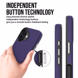 Dėklas Perfectionists Triangle Mag Case Apple iPhone 11 violetinis