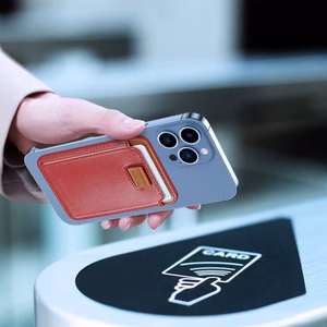 Dux Ducis "Magnetic Wallet" for iPhone 12 (iPhone 13 / iPhone 14) Red