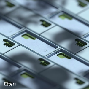 Etteri silikoninis dėklas telefonui Samsung Galaxy S24 Ultra šviesiai mėlynas