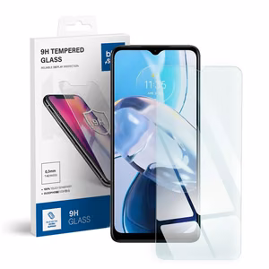 Закалённое стекло для Motorola E22 Blue Star