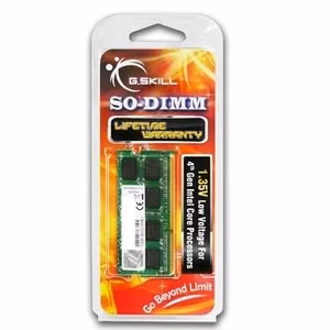 Nešiojamojo kompiuterio atmintis G.SKILL 8GB PC12800 DDR3 SO-DIMM
