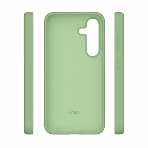Etteri Silicone чехол Samsung Galaxy S24 Plus светло-зеленый