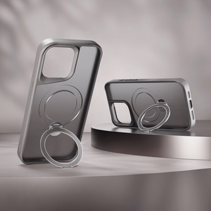 Etteri Matinis Mag Ring dėklas (m) telefonui iPhone 14 Pro 6,1 pilkas (m)