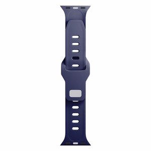 38/40/41/42 mm Ocean Blue (small) - 3mk Silicone Watch Strap for Apple