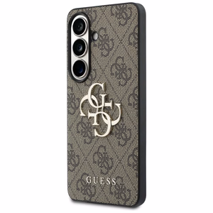 Dėklas Guess PU 4G Metal Logo Samsung S942 S26 rudas