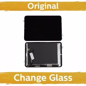 LCD дисплей совместимый с iPad Mini 6 (2021) черный (восстановленный: Китай)