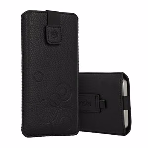 WONDER Deko dėklas (Dydis XXL) Samsung S25 Ultra/S24 Ultra/M35/M23/A16 5G/Xiaomi Redmi 14C juodas
