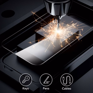 ESR Apsauginis stiklas 2 vnt. komplektas iPhone 16 Pro Max – skaidrus