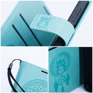 MEZZO knyginis dėklas telefonui XIAOMI Redmi 9C / 9C NFC sapnų gaudyklė žalia