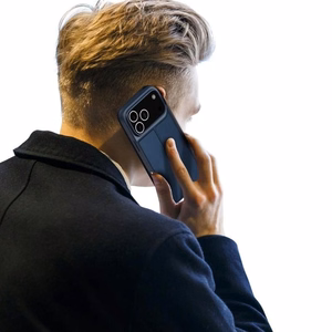 Dėklas Dux Ducis Skin Pro Apple iPhone 17 Pro tamsiai mėlynas