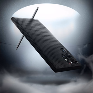 Spigen Liquid Air чехол для Samsung S22 Ultra матовый чёрный